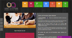 Desktop Screenshot of openattitude-languages.com